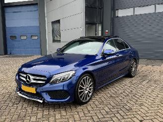 Voiture accidenté Mercedes C-klasse 250 Premium Plus AMG Pakket Pano Burnmester 360Camera Head-Up 2017/7