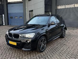 Coche accidentado BMW X3 XDrive20i High Executive M-Pakket Pano 2015/11