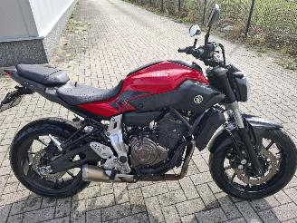 skadebil motor Yamaha MT-07  2014/1