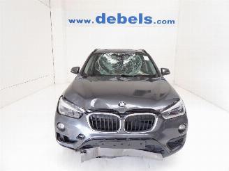 krockskadad bil auto BMW X1 1.5 D 2017/9