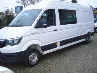 skadebil bedrijf MAN TGE 2.0TDI DUBBELE CABINE L4-H3 2019/10