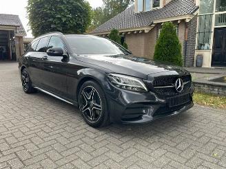 damaged passenger cars Mercedes C-klasse 200 d AMG LINE NIGHT NAVI CAMERA 2019/8