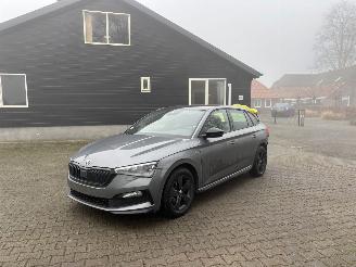 damaged passenger cars Skoda Scala 1.5 AUTOMAAT PANODAK 150 PK NAVI CLIMA CAMERA MONTE CARLO 12-2022 2023/12