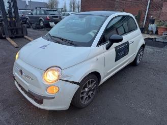 Damaged car Fiat 500  2011/5