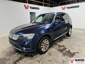 damaged passenger cars BMW X3  2014/8