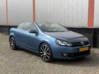 krockskadad bil auto Volkswagen Golf 1.4 TSI Cabrio AUTOMAAT 2014/1