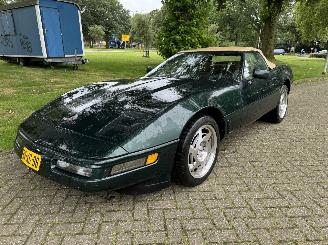 Damaged car Chevrolet Corvette CONVERTIBLE U9 1990/1