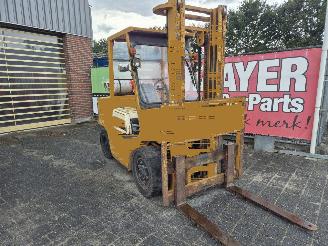 damaged machines Komatsu  fg40z 1989/1