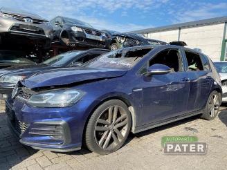 Vrakbiler auto Volkswagen Golf Golf VII (AUA), Hatchback, 2012 / 2021 2.0 GTD 16V 2018/6