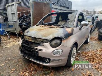 Vrakbiler auto Fiat 500C 500C (312), Cabrio, 2009 1.0 Hybrid 2020/7