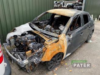 Vrakbiler auto Peugeot 208 208 II (UB/UH/UP), Hatchback 5-drs, 2019 e-208 50 kWh 2024/5