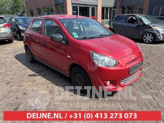 Uttjänta bilar auto Mitsubishi Space-star Space Star (A0), Hatchback, 2012 1.0 12V 2013/5