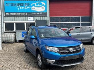 Vrakbiler auto Dacia Sandero Sandero II, Hatchback, 2012 0.9 TCE 12V 2016/12