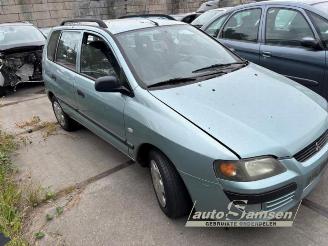 krockskadad bil auto Mitsubishi Space-star Space Star (DG), MPV, 1998 / 2004 1.3 16V 2003/3
