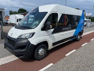 skadebil bedrijf Peugeot Boxer 2.2 BLUEHDI 103KW  MAXI L3H2 AIRCO KLIMA EURO6 2020/10