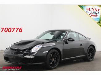 Voiture accidenté Porsche 911 3.6 997 Carrera PDK Schuifdak Leder Cruise SHZ 2009/11