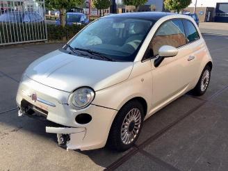 Vrakbiler auto Fiat 500 500 (312), Hatchback, 2007 1.2 69 2011/3