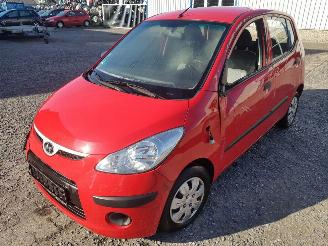 Vrakbiler auto Hyundai I-10 Rood H4 Onderdelen Deur Bumper 2008/9