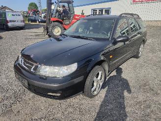 Sloopauto Saab 9-5 Zwart 170 Onderdelen Bumper Deur Scherm 1999/4