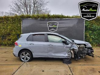Vrakbiler auto Volkswagen Golf Golf VIII (CD1), Hatchback, 2019 1.5 TSI BlueMotion 16V 2022/2