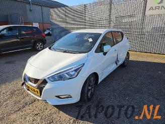Vrakbiler auto Nissan Micra Micra (K14), Hatchback, 2016 / 2024 0.9 IG-T 12V 2018/6