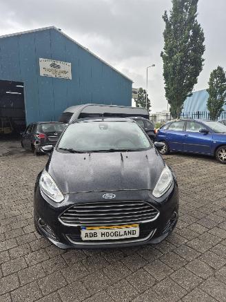 Vrakbiler auto Ford Fiesta 6 (JA8) 1.0 EcoBoost 12V 100 Hatchback, Benzine, 998cc, 74kW (101pk), FWD, SFJA,5-BAK 2015/1