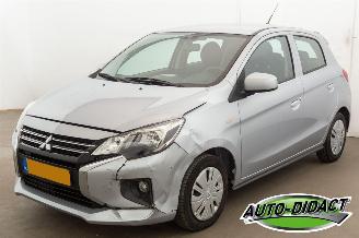 skadebil auto Mitsubishi Space-star 1.2 Cool+ 82.087 km Airco 2021/11
