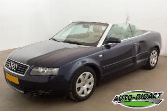 skadebil auto Audi A4 Cabriolet 2.4 V6 Automaat Clima 2003/10