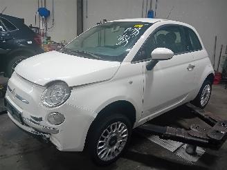 krockskadad bil auto Fiat 500 500 (312) Hatchback 1.2 69 (169.A.4000(Euro 5)) [51kW]  (07-2007/...) 2009/7