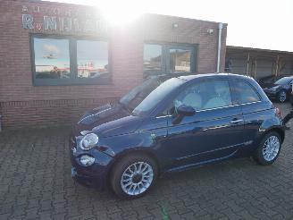 Vaurioauto  passenger cars Fiat 500 LOUNGE PANORAMADAK 2019/10