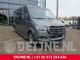 Coche siniestrado Mercedes Sprinter Sprinter 3,5t (907.6/910.6), Van, 2018 319 CDI 2.0 D RWD 2023/1