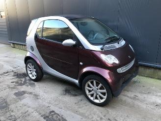 Coche siniestrado Smart Fortwo Coupé (450.3) Hatchback 3-drs 2004 / 2007 0.7 Hatchback 2Dr Benzine 698cc 45kW (61pk) RWD 2006/7