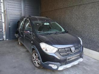 Salvage car Dacia Dokker Dokker (0S), MPV, 2012 / 2021 1.3 TCE 130 2019/7