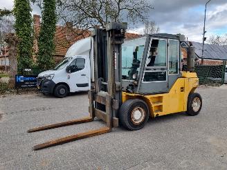 Unfall Kfz Maschinen Jungheinrich  DFG 660 6t Heftruck Diesel 6000KG 2005/3