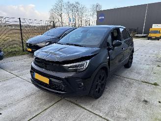 krockskadad bil auto Opel Crossland 1.2 TURBO ELEGANCE 96 KW AUTOMAAT -NAVI-CAMERA 2024/5