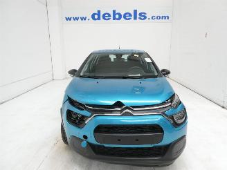 Damaged car Citroën C3 III FEEL 2021/2